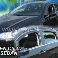 ΑΝΕΜ.12242 . CITROEN C5 4D/5D 2008-2017 ΖΕΥΓΑΡΙ ΑΝΕΜΟΘΡΑΥΣΤΕΣ ΑΠΟ ΕΥΚΑΜΠΤΟ ΦΙΜΕ ΠΛΑΣΤΙΚΟ HEKO - 2 ΤΕΜ.