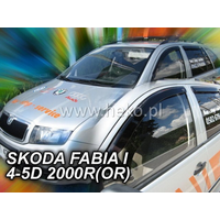 ΑΝΕΜ.28326 . SKODA FABIA 4D/5D 1999-2010 ΖΕΥΓΑΡΙ ΕΞΩΤΕΡΙΚΟΙ ΑΝΕΜΟΘΡΑΥΣΤΕΣ ΑΥΤΟΚΙΝΗΤΟΥ ΑΠΟ ΕΥΚΑΜΠΤΟ ΦΙΜΕ ΠΛΑΣΤΙΚΟ HEKO - 2 ΤΕΜ.