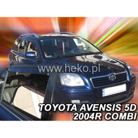ΑΝΕΜ.SET29363 . TOYOTA AVENSIS COMBI 5D 2003-2009 ΣΕΤ ΑΝΕΜΟΘΡΑΥΣΤΕΣ ΑΥΤΟΚΙΝΗΤΟΥ ΑΠΟ ΕΥΚΑΜΠΤΟ ΦΙΜΕ ΠΛΑΣΤΙΚΟ HEKO - 4 ΤΕΜ.