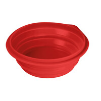 L6046.8 . ΤΑΪΣΤΡΑ/ΜΠΟΛ ΤΑΞΙΔΙΟΥ PET TRAVEL BOWL 1000 ml ΓΙΑ ΣΚΥΛΟΥΣ/ΓΑΤΕΣ/ΚΑΤΟΙΚΙΔΙΑ ΖΩΑ (ΣΙΛΙΚΟΝΗ/ΔΙΑΦΟΡΑ ΧΡΩΜΑΤΑ)