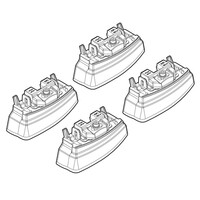 N21158 . MERCEDES E-KLAS 3/09+ KIT ΑΚΡΑ (ΠΟΔΙΑ) ΓΙΑ ΜΠΑΡΕΣ NORDRIVE