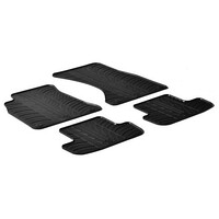 L2437.1 . AUDI A5 CABRIO 03/2005-02/2017 / A5 COUPE 3D 06/2007-08/2016 ΜΑΡΚΕ ΠΑΤΑΚΙΑ SUMISURA ΛΑΣΤΙΧΟ ΣΕ ΜΑΥΡΟ ΧΡΩΜΑ ME ΚΟΥΜΠΩΜΑΤΑ LAMPA - 4 ΤΕΜ.