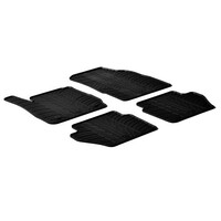 L2440.7 . FORD FIESTA 03/2011-05/2017 ΜΑΡΚΕ ΠΑΤΑΚΙΑ SUMISURA ΛΑΣΤΙΧΟ ΣΕ ΜΑΥΡΟ ΧΡΩΜΑ ME ΚΟΥΜΠΩΜΑΤΑ LAMPA - 4 ΤΕΜ.