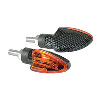 9009.3-LM . ΦΛΑΣ ΜΗΧΑΝΗΣ ARROW 12V/ 21W (68 x 27 mm) CARBON ΜΕ ΠΟΡΤΟΚΑΛΙ ΤΖΑΜΑΚΙ -2 ΤΕΜ.