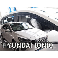 ΑΝΕΜ.SET17289 . HYUNDAI IONIQ 5D 2017  ΣΕΤ ΑΝΕΜΟΘΡΑΥΣΤΕΣ ΑΥΤΟΚΙΝΗΤΟΥ ΑΠΟ ΕΥΚΑΜΠΤΟ ΦΙΜΕ ΠΛΑΣΤΙΚΟ HEKO - 4 ΤΕΜ.