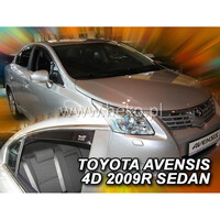 ΑΝΕΜ.SET29609 . TOYOTA AVENSIS 4D SEDAN 2009+ ΣΕΤ ΑΝΕΜΟΘΡΑΥΣΤΕΣ ΑΥΤΟΚΙΝΗΤΟΥ ΑΠΟ ΕΥΚΑΜΠΤΟ ΦΙΜΕ ΠΛΑΣΤΙΚΟ HEKO - 4 ΤΕΜ.