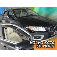 ΑΝΕΜ.31253 . VOLVO S80 4D 2009-2016 / VOLVO V70 /XC70 5D 2007-2016 ΖΕΥΓΑΡΙ ΑΝΕΜΟΘΡΑΥΣΤΕΣ ΑΠΟ ΕΥΚΑΜΠΤΟ ΦΙΜΕ ΠΛΑΣΤΙΚΟ HEKO - 2 ΤΕΜ.