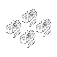 N21226 . PEUGEOT 508 4D 06/18+ KIT ΑΚΡΑ (ΠΟΔΙΑ) ΓΙΑ ΜΠΑΡΕΣ NORDRIVE