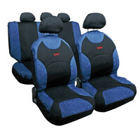 L5480.6 . ΚΑΛΥΜΜΑΤΑ ΚΑΘΙΣΜΑΤΩΝ "DRIVE-JEANS" ΣΕΤ - ΜΠΛΕ