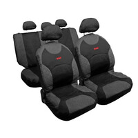 L5480.7 . ΚΑΛΥΜΜΑΤΑ ΚΑΘΙΣΜΑΤΩΝ "DRIVE-JEANS" ΣΕΤ - ΓΚΡΙ