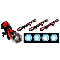 SRSLS/1W . ΒΙΔΕΣ ΜΕ LED ΛΕΥΚΟ ΚΑΙ ΚΑΛΩΔΙΩΣΗ 4 ΤΜΧ.