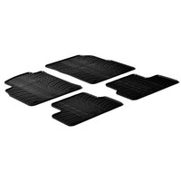 L2432.7 . OPEL ASTRA J 01/2010-2016 ΜΑΡΚΕ ΠΑΤΑΚΙΑ SUMISURA ΛΑΣΤΙΧΟ ΣΕ ΜΑΥΡΟ ΧΡΩΜΑ ME ΚΟΥΜΠΩΜΑΤΑ LAMPA - 4 ΤΕΜ.
