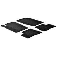 L2435.5 . PEUGEOT 206 09/1998-2009 / 206 PLUS 03/2009-2013 / 206 SW 09/1998-2009 ΜΑΡΚΕ ΠΑΤΑΚΙΑ SUMISURA ΛΑΣΤΙΧΟ ΣΕ ΜΑΥΡΟ ΧΡΩΜΑ ME ΚΟΥΜΠΩΜΑΤΑ LAMPA - 4 ΤΕΜ.