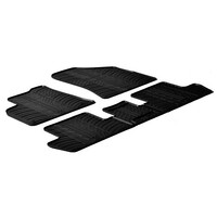 L2435.4 . PEUGEOT 3008 05/2009-09/2016 / PEUGEOT 5008 11/2009-12/2016 ΜΑΡΚΕ ΠΑΤΑΚΙΑ SUMISURA ΛΑΣΤΙΧΟ ΣΕ ΜΑΥΡΟ ΧΡΩΜΑ ME ΚΟΥΜΠΩΜΑΤΑ LAMPA - 4 ΤΕΜ.