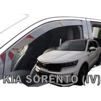 ΑΝΕΜ.20189 . KIA SORENTO 5D 2020+ ΖΕΥΓΑΡΙ ΑΝΕΜΟΘΡΑΥΣΤΕΣ ΑΥΤΟΚΙΝΗΤΟΥ ΑΠΟ ΕΥΚΑΜΠΤΟ ΦΙΜΕ ΠΛΑΣΤΙΚΟ HEKO - 2 ΤΕΜ.