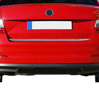 7214030/SD . SKODA OCTAVIA 3 A8 4D/SW 2013+ ΤΡΙΜ ΜΑΡΚΕ ΠΟΡΤ ΜΠΑΓΚΑΖ ΧΡΩΜΙΟ
