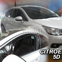 ΑΝΕΜ.12252 . CITROEN DS4 5D 2011-2018 ΖΕΥΓΑΡΙ ΑΝΕΜΟΘΡΑΥΣΤΕΣ ΑΠΟ ΕΥΚΑΜΠΤΟ ΦΙΜΕ ΠΛΑΣΤΙΚΟ HEKO - 2 ΤΕΜ.