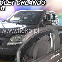 ΑΝΕΜ.10532 . CHEVROLET ORLANDO 5D 2011-2015 ΖΕΥΓΑΡΙ ΑΝΕΜΟΘΡΑΥΣΤΕΣ ΑΠΟ ΕΥΚΑΜΠΤΟ ΦΙΜΕ ΠΛΑΣΤΙΚΟ HEKO - 2 ΤΕΜ.