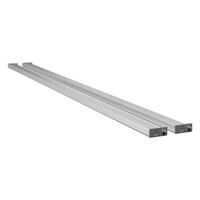 N10221 . ΜΠΑΡΕΣ ΣΥΓΚΡΑΤΗΣΗΣ ΑΛΟΥΜΙΝΙΟΥ (ΑΝΩ) 115CM ΓΙΑ ΣΥΣΤΗΜΑ KARGO RACK ΣΕΤ 2 ΤΕΜ.