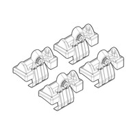 N21035 . AUDI A6 9/04-3/11 KIT ΑΚΡΑ (ΠΟΔΙΑ) ΓΙΑ ΜΠΑΡΕΣ NORDRIVE