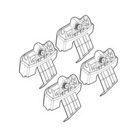 N21123 . OPEL INSIGNIA 02/09+ KIT ΑΚΡΑ (ΠΟΔΙΑ) ΓΙΑ ΜΠΑΡΕΣ NORDRIVE