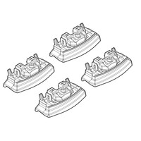 N21164 . KIA SOUL 01/14+ KIT ΑΚΡΑ (ΠΟΔΙΑ) ΓΙΑ ΜΠΑΡΕΣ NORDRIVE