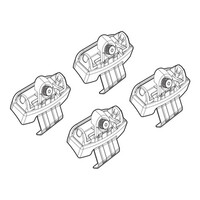 N21225 . HONDA CR-V 11/18+ KIT ΑΚΡΑ (ΠΟΔΙΑ) ΓΙΑ ΜΠΑΡΕΣ NORDRIVE
