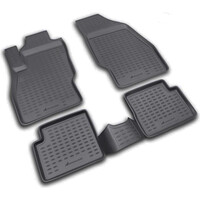 NLC.37.14.210K/NV . OPEL CORSA D 09/2006-2014 / OPEL CORSA E 2014-2019 ΜΑΡΚΕ ΠΑΤΑΚΙΑ ΣΕ ΣΚΑΦΗ TPE ΛΑΣΤΙΧΟ ΣΕ ΜΑΥΡΟ ΧΡΩΜΑ NOVLINE - 4 ΤΕΜ.