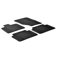 L2437.3 . AUDI Q7 03/2006-05/2015 ΜΑΡΚΕ ΠΑΤΑΚΙΑ SUMISURA ΛΑΣΤΙΧΟ ΣΕ ΜΑΥΡΟ ΧΡΩΜΑ ME ΚΟΥΜΠΩΜΑΤΑ LAMPA - 4 ΤΕΜ.