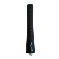 SRASR/06 . ΚΕΡΑΙΑ ΟΡΟΦΗΣ  RUBBER 8cm ΜΑΥΡΗ