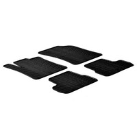 L2460.5 . CITROEN C3 11/2009-10/2016 ΜΑΡΚΕ ΠΑΤΑΚΙΑ SUMISURA ΛΑΣΤΙΧΟ ΣΕ ΜΑΥΡΟ ΧΡΩΜΑ ME ΚΟΥΜΠΩΜΑΤΑ LAMPA - 4 ΤΕΜ.