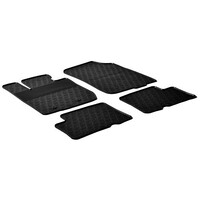 L2457.0 . DACIA DUSTER 4x4 05/2010-01/2018 ΜΑΡΚΕ ΠΑΤΑΚΙΑ SUMISURA ΛΑΣΤΙΧΟ ΣΕ ΜΑΥΡΟ ΧΡΩΜΑ ME ΚΟΥΜΠΩΜΑΤΑ LAMPA - 4 ΤΕΜ.