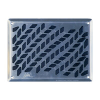 PT023/01/LU . FOOTREST RUG ΠΑΤΑΚΙ ΑΛΟΥΜΙΝΙΟΥ DRIVE 270x190mm LUISI