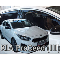 ΑΝΕΜ.SET20187 . KIA PRO CEED III 5D 2019+ ΣΕΤ ΑΝΕΜΟΘΡΑΥΣΤΕΣ ΑΥΤΟΚΙΝΗΤΟΥ ΑΠΟ ΕΥΚΑΜΠΤΟ ΦΙΜΕ ΠΛΑΣΤΙΚΟ HEKO - 4 ΤΕΜ.