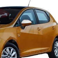 ΚΚ.7107011/SD . SEAT IBIZA 5D 2010+ ΚΑΠΑΚΙΑ ΚΑΘΡΕΠΤΩΝ ΧΡΩΜΙΟ ΜΕΤΑΛΛΙΚΑ