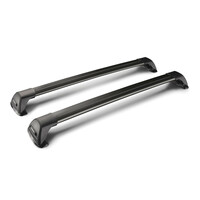 Y8050236 . ΜΠΑΡΕΣ ΟΡΟΦΗΣ ΑΛΟΥΜΙΝΙΟΥ WHISPBAR FLUSH MIXED YAKIMA 105+110 cm (ΜΑΥΡΟ ΧΡΩΜΑ/ΜΕ ΚΛΕΙΔΑΡΙΕΣ) ΓΙΑ ΟΛΕΣ ΤΙΣ ΟΡΟΦΕΣ - 2 ΤΕΜ.