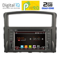 DIGITAL IQ 9038_GPS (7''_DVD) MULTIMEDIA SYSTEM for  MITSUBISHI PAJERO  2006-2013