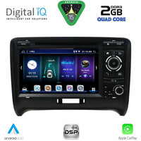 DIGITAL IQ BXE 578_CPA (7" DVD) MULTIMEDIA SYSTEM for AUDI ΤΤ mod. 2007-2015