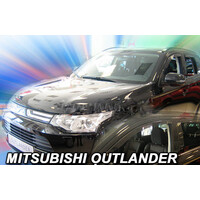 ΑΝΕΜ.SET23368 . MITSUBISHI OUTLANDER 5D 2012+  ΣΕΤ ΑΝΕΜΟΘΡΑΥΣΤΕΣ ΑΥΤΟΚΙΝΗΤΟΥ ΑΠΟ ΕΥΚΑΜΠΤΟ ΦΙΜΕ ΠΛΑΣΤΙΚΟ HEKO - 4 ΤΕΜ.