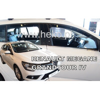 ΑΝΕΜ.SET27002 . RENAULT MEGANE 5D 2016+  GRANDTOUR WAGON  ΣΕΤ ΑΝΕΜΟΘΡΑΥΣΤΕΣ ΑΥΤΟΚΙΝΗΤΟΥ ΑΠΟ ΕΥΚΑΜΠΤΟ ΦΙΜΕ ΠΛΑΣΤΙΚΟ HEKO - 4 ΤΕΜ.