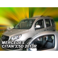 ΑΝΕΜ.23279/VAN . MERCEDES W415 CITAN 3/5D 2012+ ΖΕΥΓΑΡΙ ΑΝΕΜΟΘΡΑΥΣΤΕΣ ΑΠΟ ΕΥΚΑΜΠΤΟ ΦΙΜΕ ΠΛΑΣΤΙΚΟ HEKO - 2 ΤΕΜ.