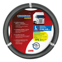 L9889.9 . ΚΑΛΥΜΜΑ ΤΙΜΟΝΙΟΥ ΦΟΡΤΗΓΟΥ CROMOX (L) 46-48cm (ΜΑΥΡΟ/ΧΡΩΜΙΟ/ΟΙΚΟΛΟΓΙΚΟ/ΑΟΣΜΟ)