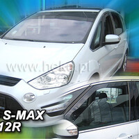 ΑΝΕΜ.15297 . FORD S-MAX 5D 2010-2014 ΖΕΥΓΑΡΙ ΑΝΕΜΟΘΡΑΥΣΤΕΣ ΑΠΟ ΕΥΚΑΜΠΤΟ ΦΙΜΕ ΠΛΑΣΤΙΚΟ HEKO - 2 ΤΕΜ.