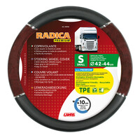 L9876.0 . ΚΑΛΥΜΜΑ ΤΙΜΟΝΙΟΥ ΦΟΡΤΗΓΟΥ RADICA (S) 42-44cm (ΜΑΥΡΟ/ΞΥΛΟ/ΟΙΚΟΛΟΓΙΚΟ/ΑΟΣΜΟ)
