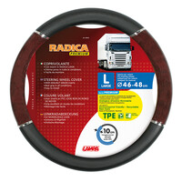 L9876.2 . ΚΑΛΥΜΜΑ ΤΙΜΟΝΙΟΥ ΦΟΡΤΗΓΟΥ RADICA (L) 46-48 cm (ΜΑΥΡΟ/ΞΥΛΟ/ΟΙΚΟΛΟΓΙΚΟ/ΑΟΣΜΟ)