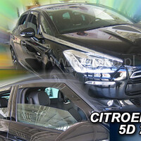 ΑΝΕΜ.12254 . CITROEN DS5 5D 2012-2018 ΖΕΥΓΑΡΙ ΑΝΕΜΟΘΡΑΥΣΤΕΣ ΑΠΟ ΕΥΚΑΜΠΤΟ ΦΙΜΕ ΠΛΑΣΤΙΚΟ HEKO - 2 ΤΕΜ.