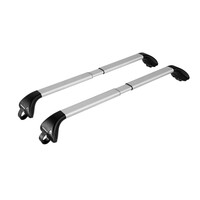 N15011 . ΜΠΑΡΑ SNAP-FIT ΑΛΟΥΜΙΝΙΟΥ ΤΗΛΕΣΚΟΠΙΚΗ 1 80>111cm ΜΕ ΚΛΕΙΔΙ ΠΛΗΡΕΣ ΣΕΤ ΜΕ ΠΟΔΙΑ 2ΤΕΜ. (ΤΥΠΟΥ SW)