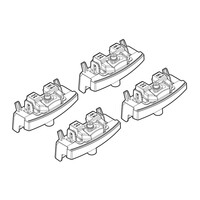 N21176 . HYUNDAI i30 STATION WAGON 2012+ KIT ΑΚΡΑ (ΠΟΔΙΑ) ΓΙΑ ΜΠΑΡΕΣ NORDRIVE