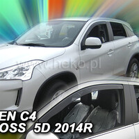 ΑΝΕΜ.12261 . CITROEN C4 AIRCROSS 5D 2012 ΖΕΥΓΑΡΙ ΑΝΕΜΟΘΡΑΥΣΤΕΣ ΑΠΟ ΕΥΚΑΜΠΤΟ ΦΙΜΕ ΠΛΑΣΤΙΚΟ HEKO - 2 ΤΕΜ.