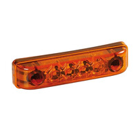 L9838.4 . ΦΩΣ ΦΟΡΤΗΓΟΥ 16x65mm 4LED 24V ΠΟΡΤΟΚΑΛΙ